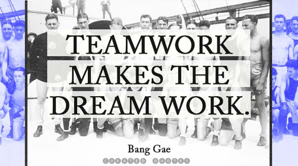 teamwork dream work - Teamwork Quotes